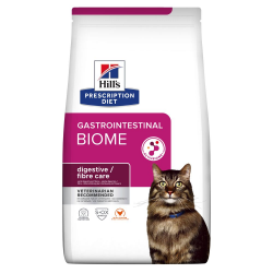 Hill’s Prescription Diet Gastrointestinal Biome Сухой корм для кошек при заболеваниях желудочно-кишечного тракта, с курицей, 3 кг