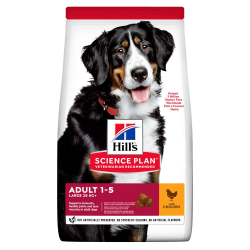 Hill’s Science Plan Adult Large Breed Сухой корм для взрослых собак больших пород, с курицей, 14 кг