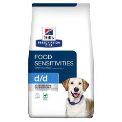 Hill’s Prescription Diet d/d Сухой корм для собак при пищевой аллергии, с уткой и рисом, 12 кг