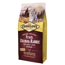 Carnilove Fresh Chicken and Rabbit for Adult cats 6 kg 