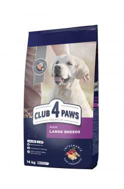 CLUB 4 PAWS Premium сухой большие породы собак 14 кг