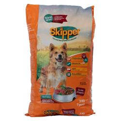 Сухой корм для собак SKIPPER говядина и овощи, 3 кг