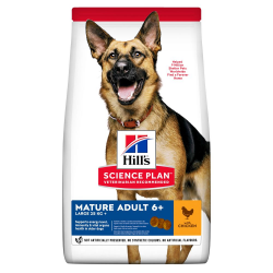 Hill’s Science Plan Mature Adult 6+ Large Breed Сухой корм для зрелых собак больших пород от 6 лет, с курицей, 14 кг