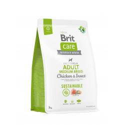 Brit Care Dog Sustainable Adult Medium Breed, 3 кг 