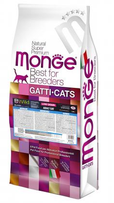 Monge cat корм bw low grain анчоус 10 кг