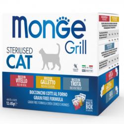 Monge cat корм grill mix ster півн фор ялов 1,02 кг