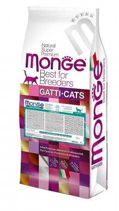 Monge cat корм hairball 10 кг