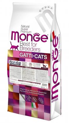 Monge cat корм indoor 10 кг